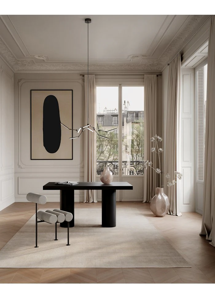 Bakku 花瓶,中 - 煙霧沙漠色