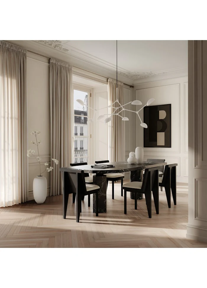 素直花瓶, 細長大 - 樺木色