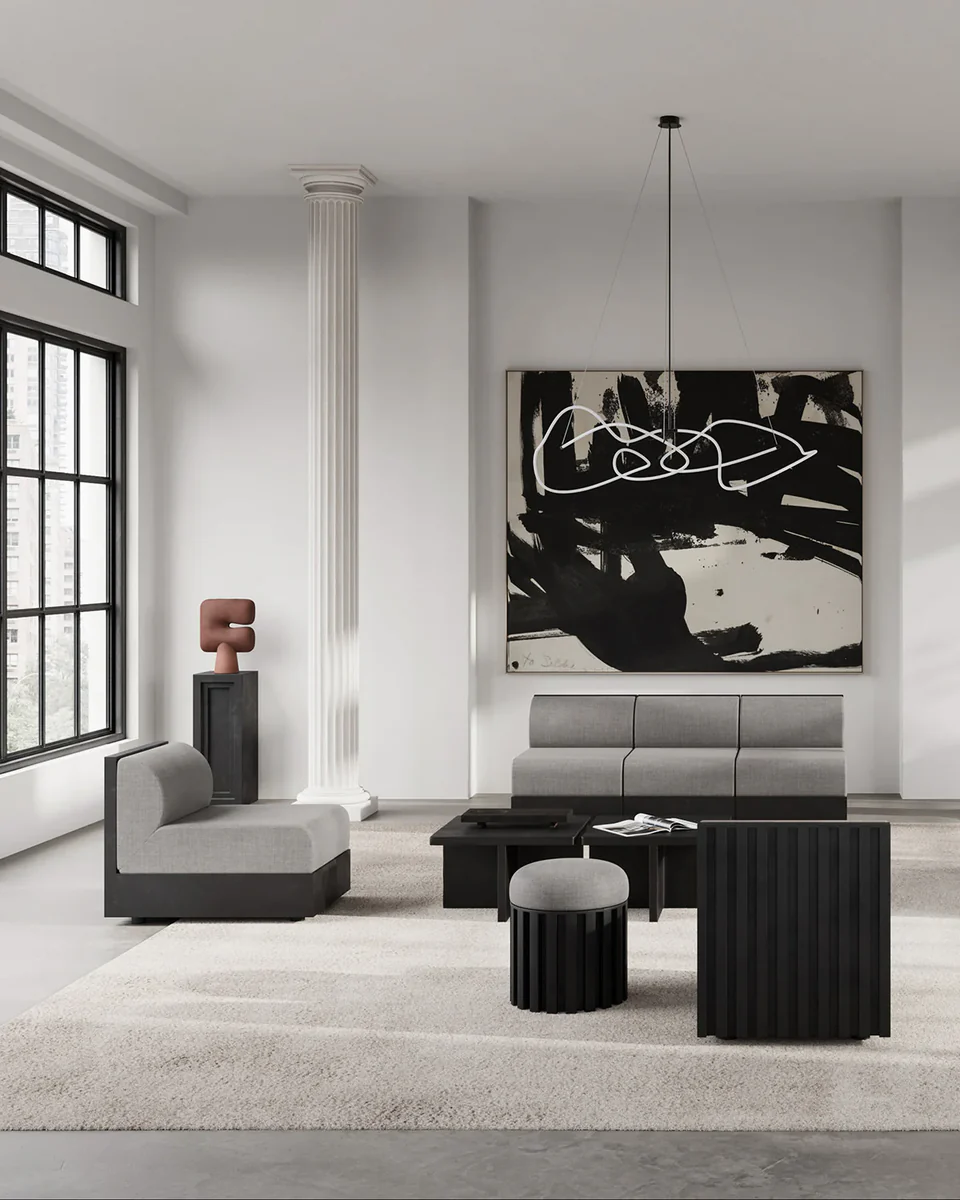 Brutus茶几 - 咖啡色