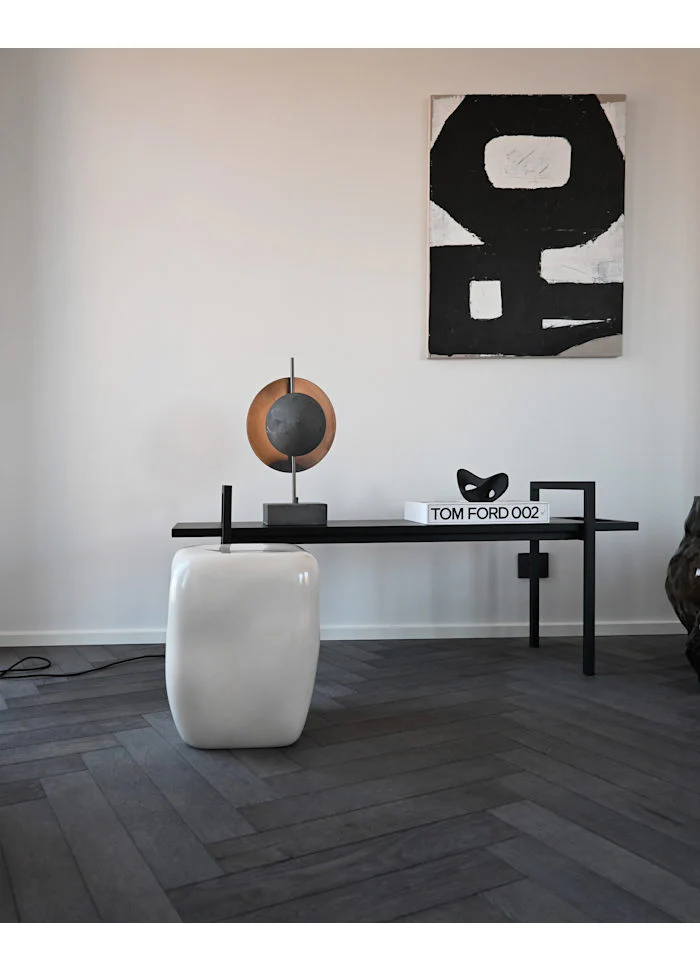 Ishi 咖啡桌, 小 - 亮面白樺木色