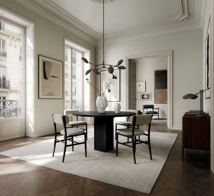 Nama 休閒椅 – 黑色苯染皮革