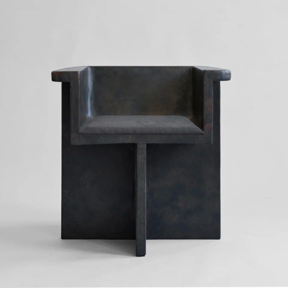 Brutus餐椅坐墊 - 煤灰色