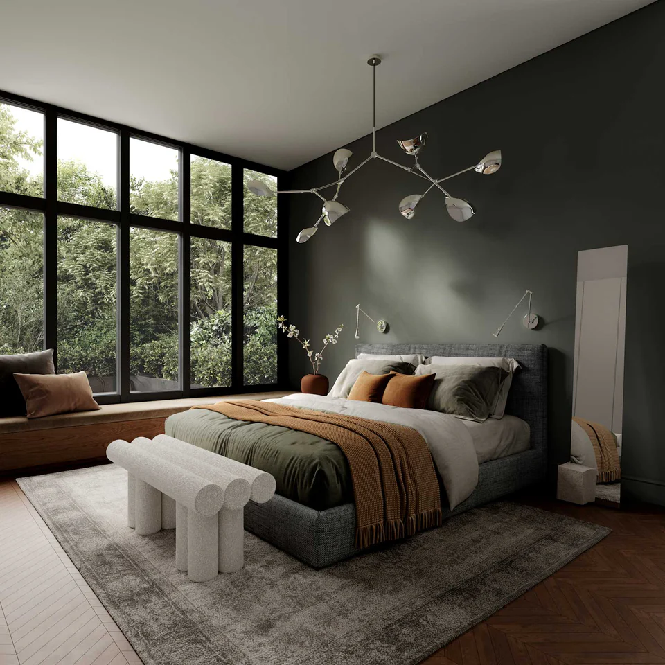 Hiro 長椅 - 米白色