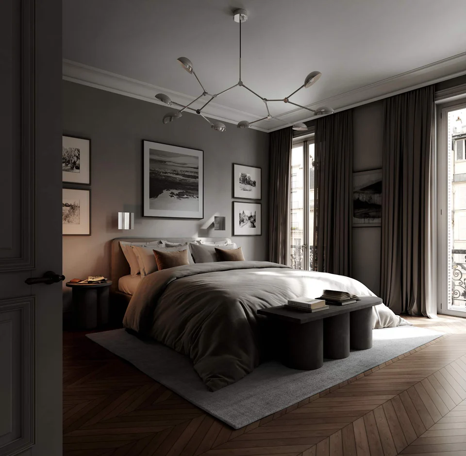 Chameleon 壁燈 - 鍍鉻色