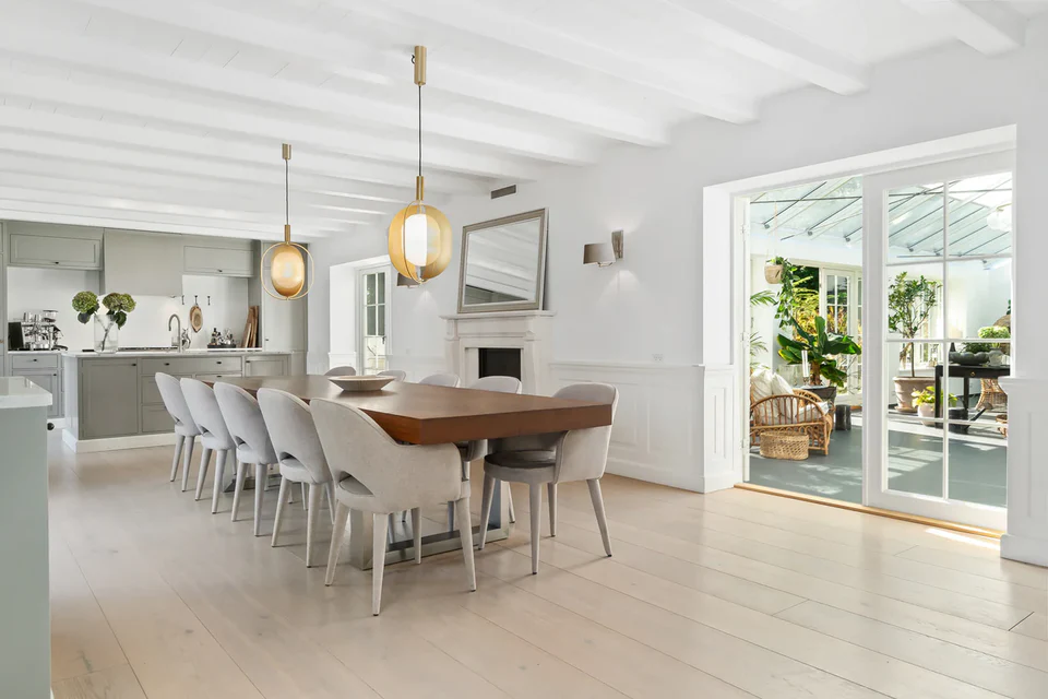 珍珠吊燈 - 黃銅色