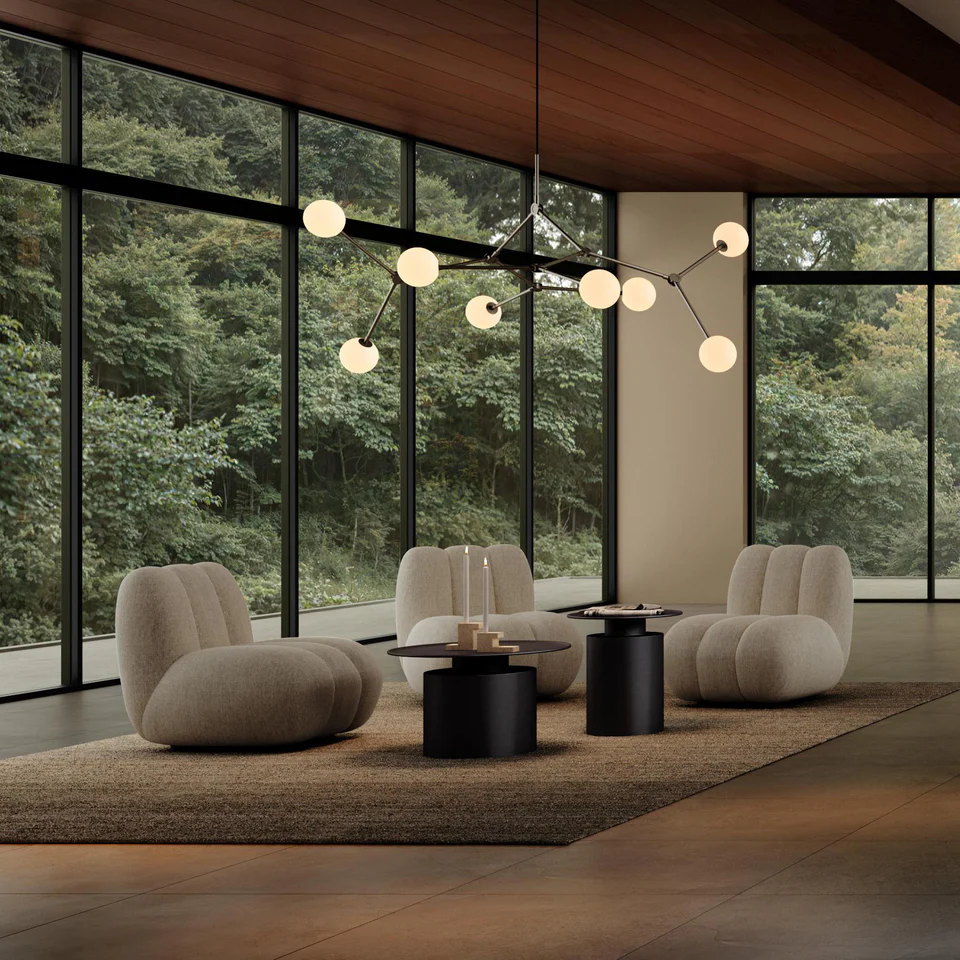 滴形燈泡吊燈,特大 - 灰色(5m)