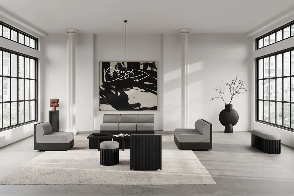 幽靈枝形吊燈,大 - 霓虹(5m)