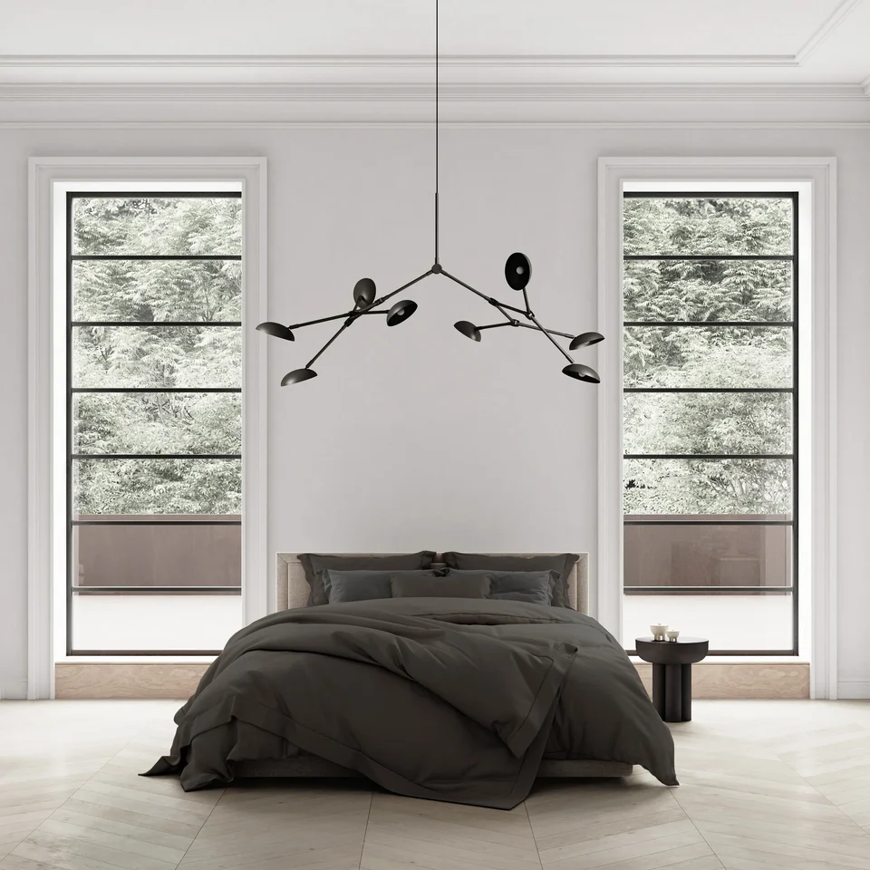 滴形吊燈 - 青銅色(UL)