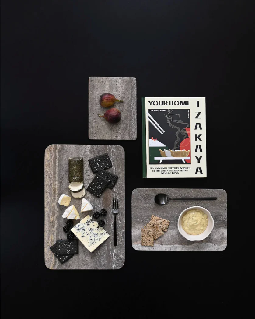 環形長方托盤,小 - 大地色