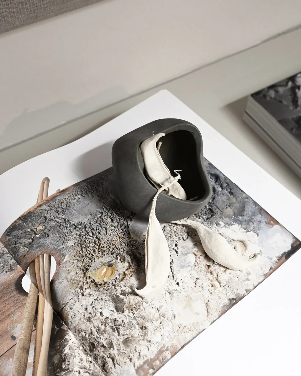 弧形碗,迷你 - 深灰色