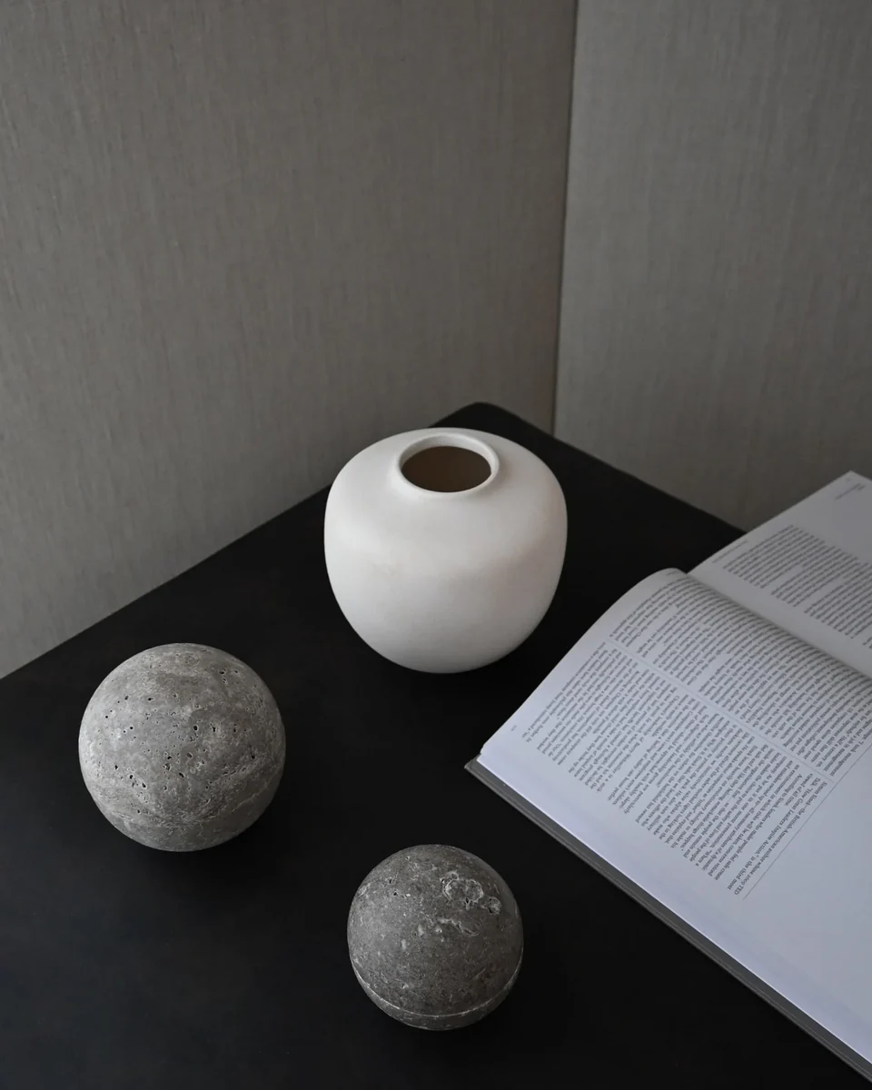 原石藏罐,中 - 大地色