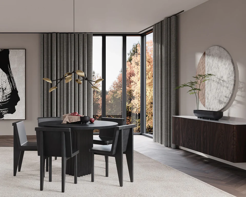 珍珠盤,大 - 咖啡色