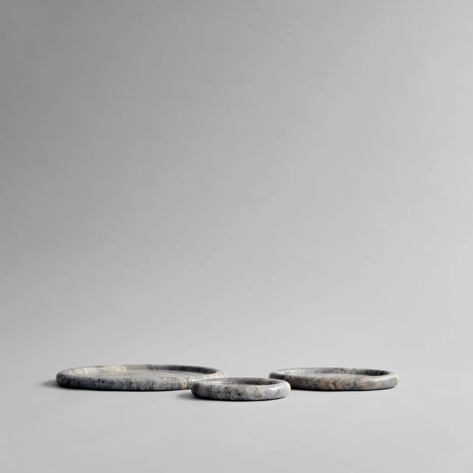 環形托盤,大 - 大地色