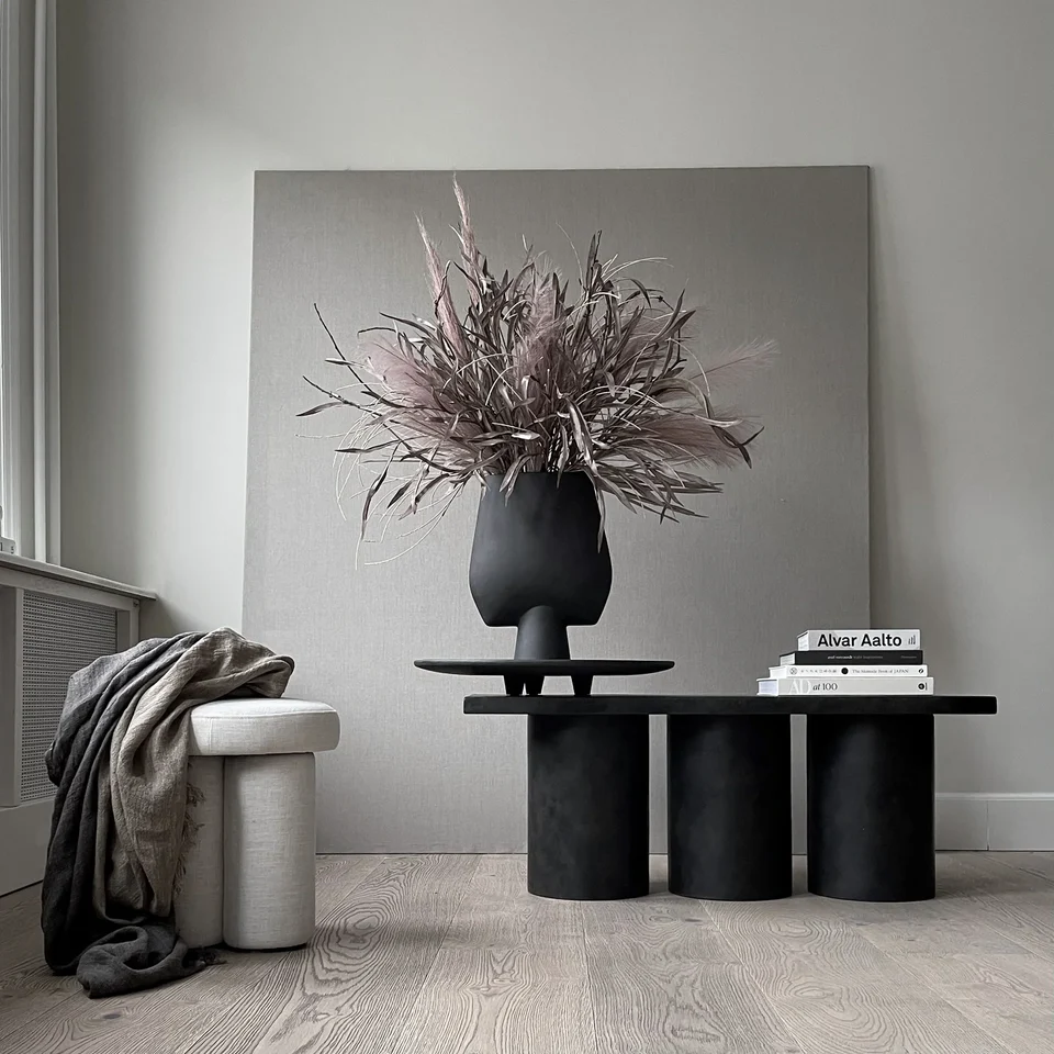 鴨拖盤,大 - 咖啡色