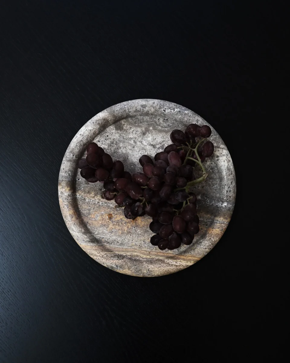 環形托盤,中 - 大地色