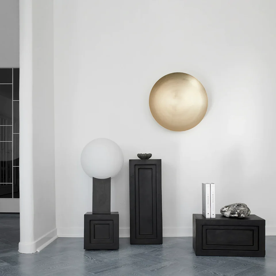 綻放陶盤,迷你 - 深灰色