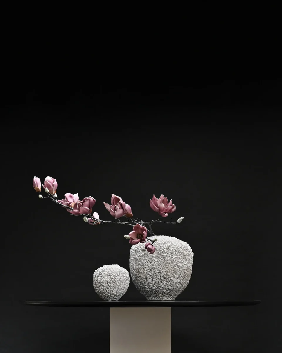 素直花瓶,小 - 蜂巢紋