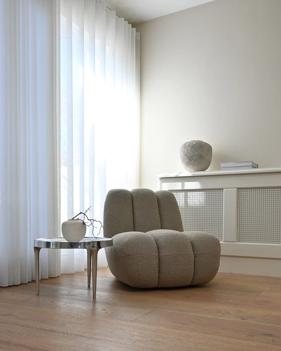 素直花瓶,中型 - 蜂巢紋