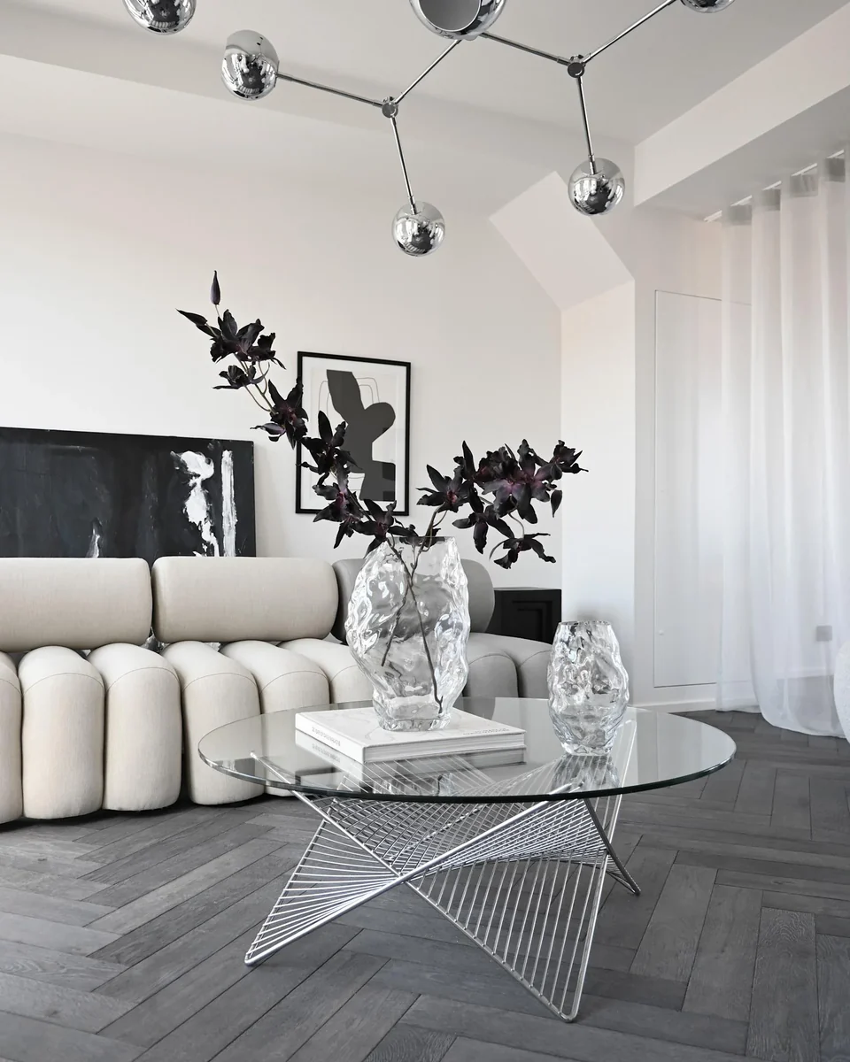 Katachi花瓶,小 - 透明