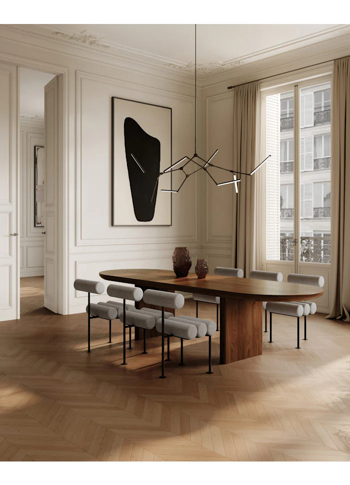 Katachi 花瓶,中 - 煙霧森林色