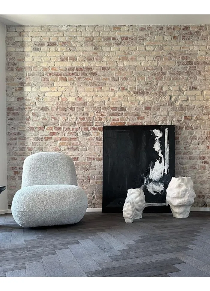 Katachi 花瓶,小 - 高釉樺木色