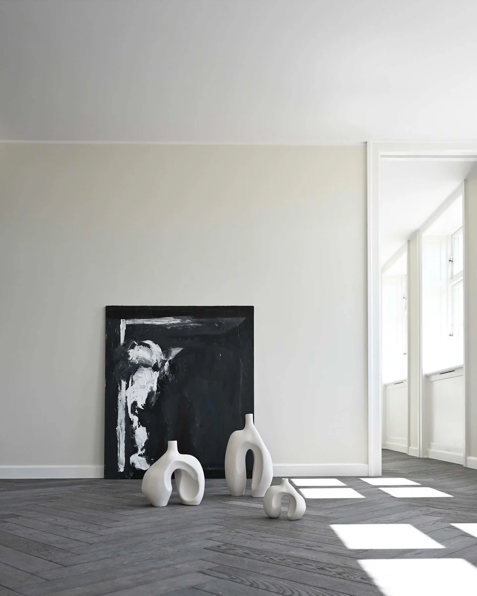 Ni 花瓶,小－白樺色