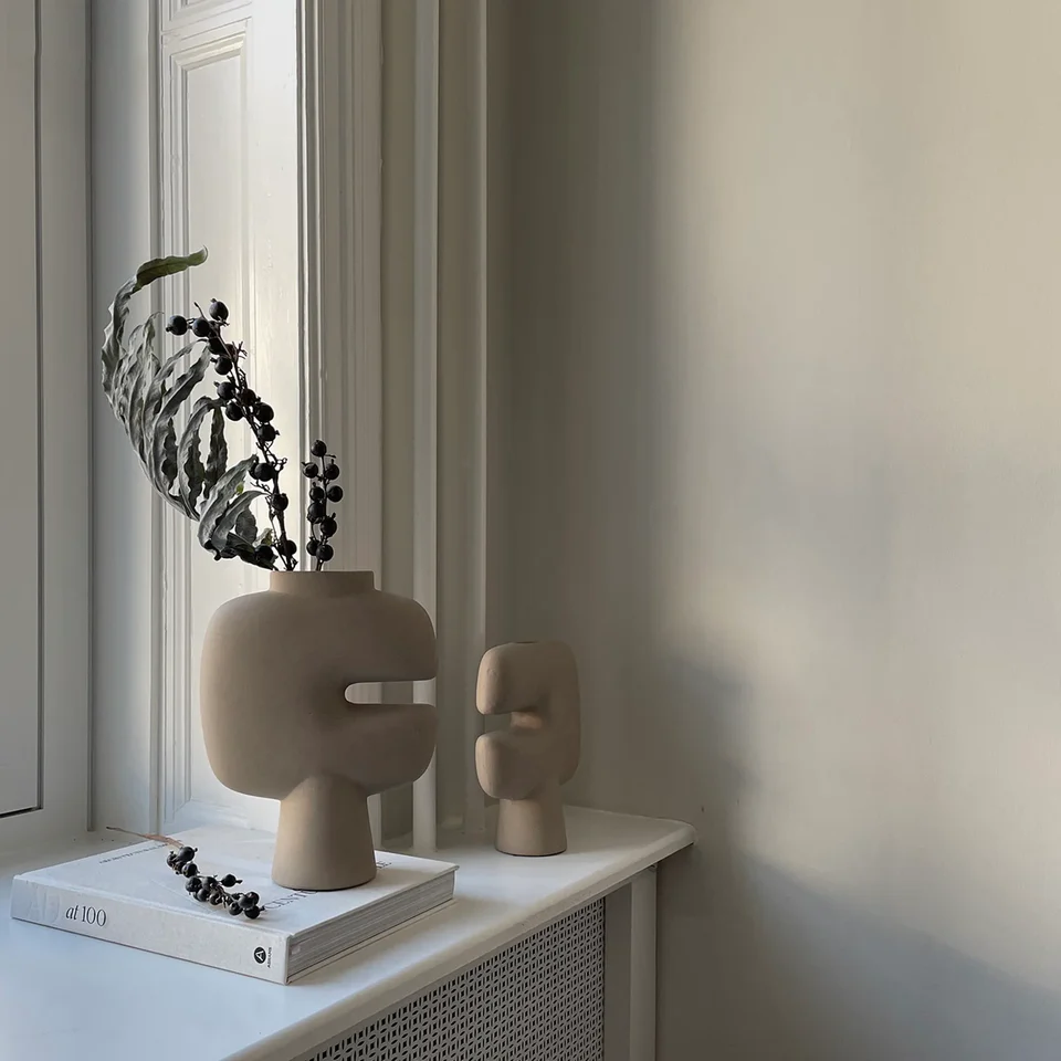 部落花瓶,迷你 - 沙色