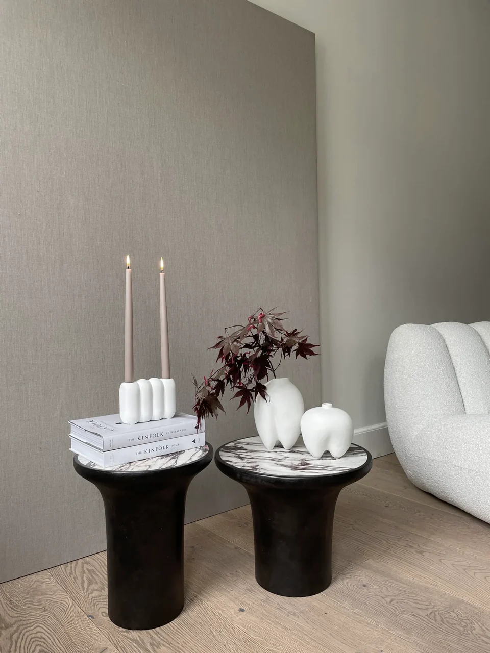 Trumpet高桌 - 大理石紋路