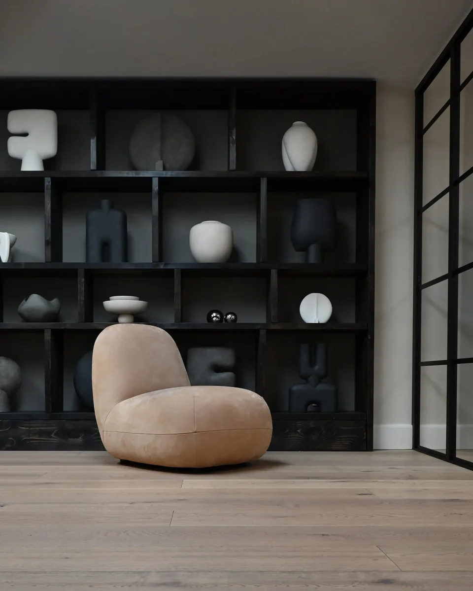 Toe椅,平面 - Nubuck