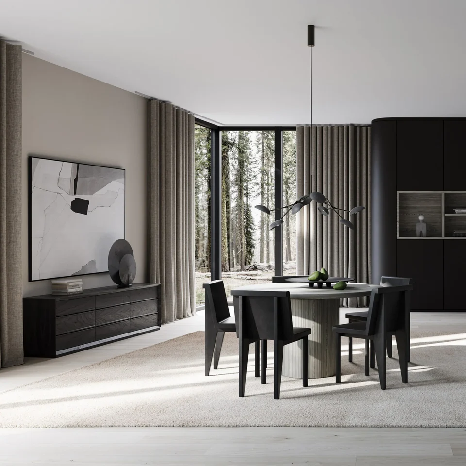 鴨拖盤,大 - 咖啡色