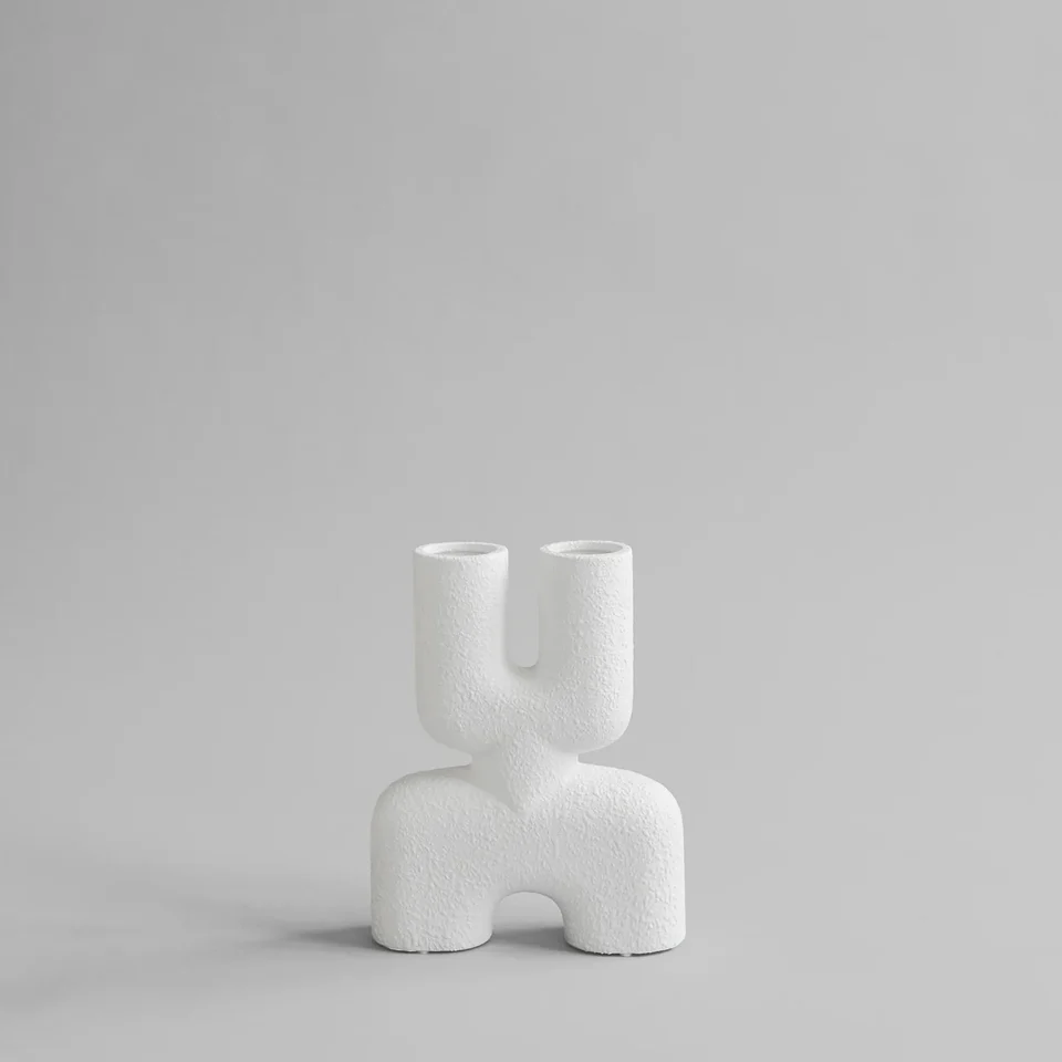 眼鏡蛇花瓶,迷你 - 泡泡白