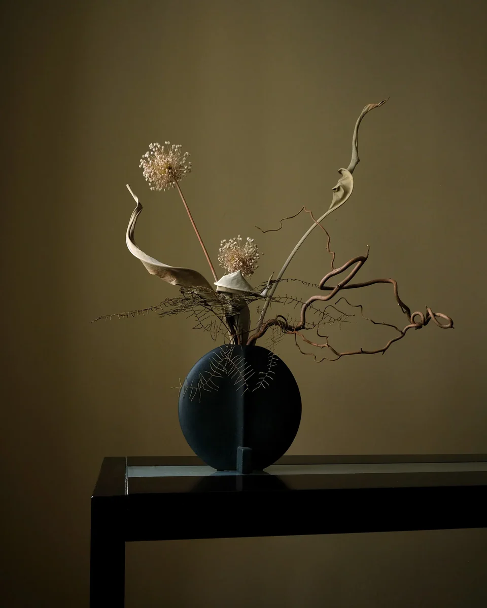 古根海姆花瓶,迷你 - 黑色