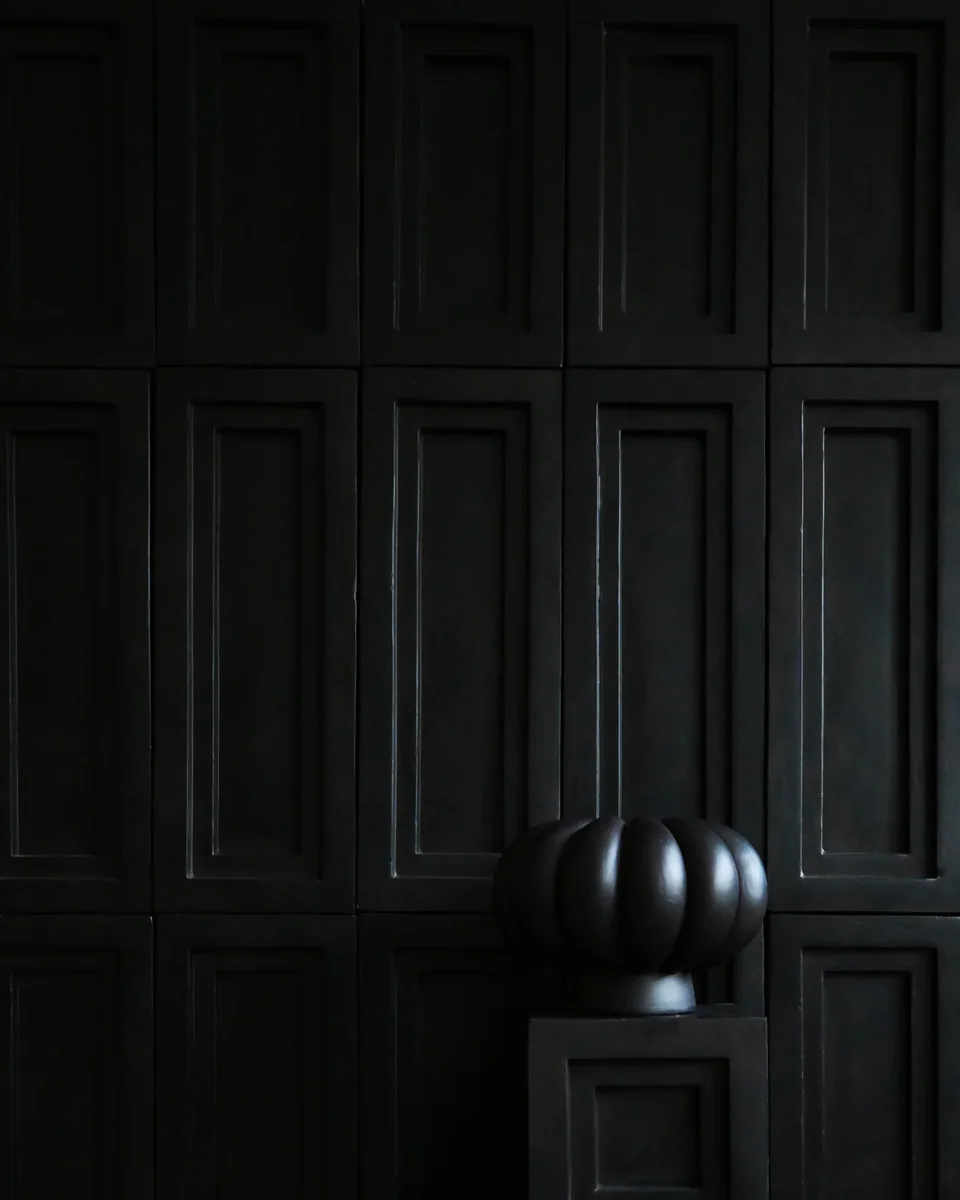 Kabin 圓形花瓶,氣球款 - 咖啡色