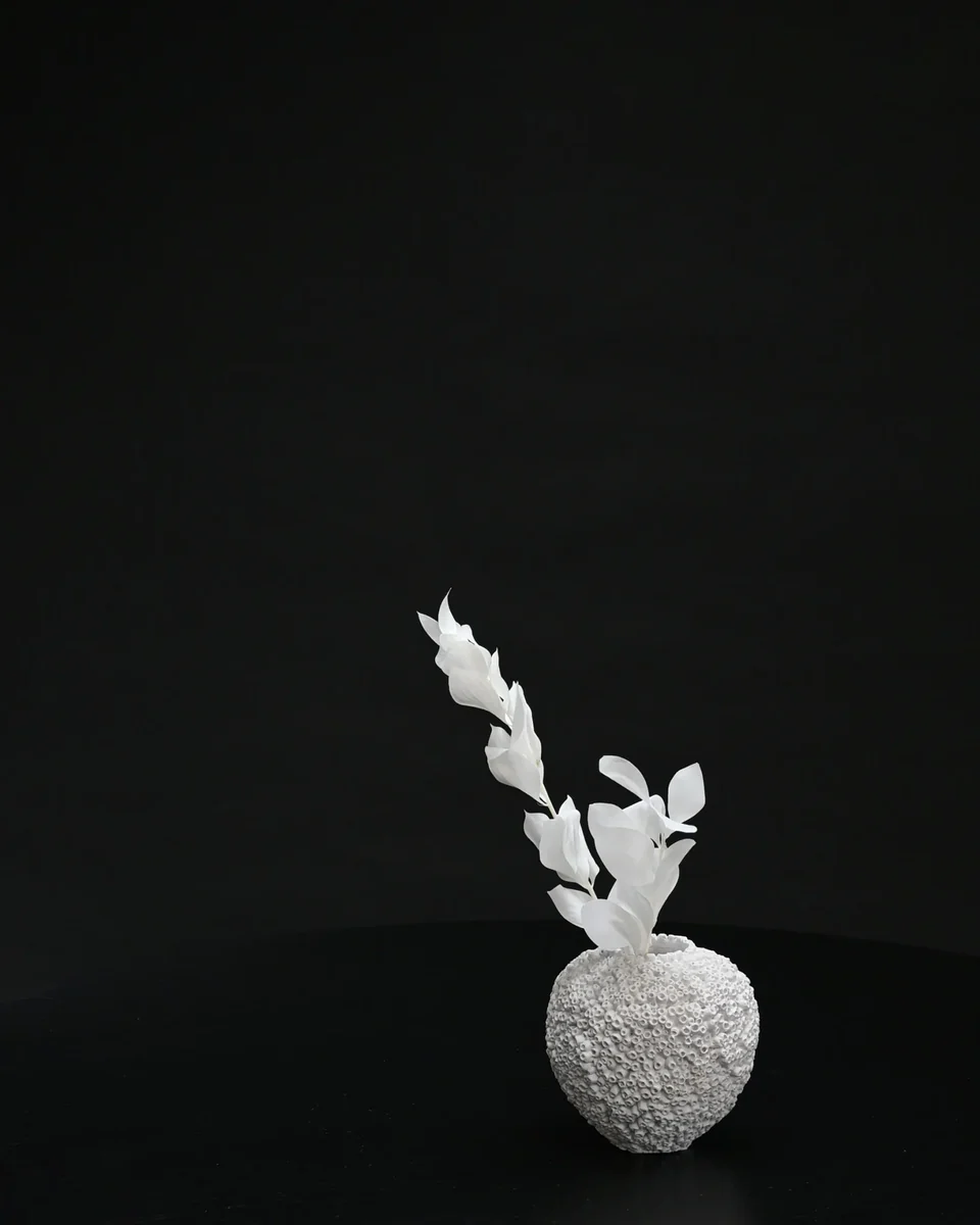 素直花瓶,迷你 - 蜂巢紋