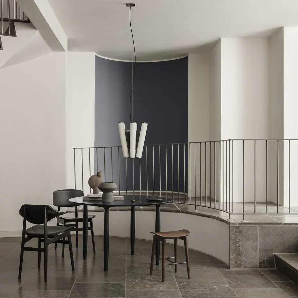 泡泡花瓶,中型 - 灰褐色