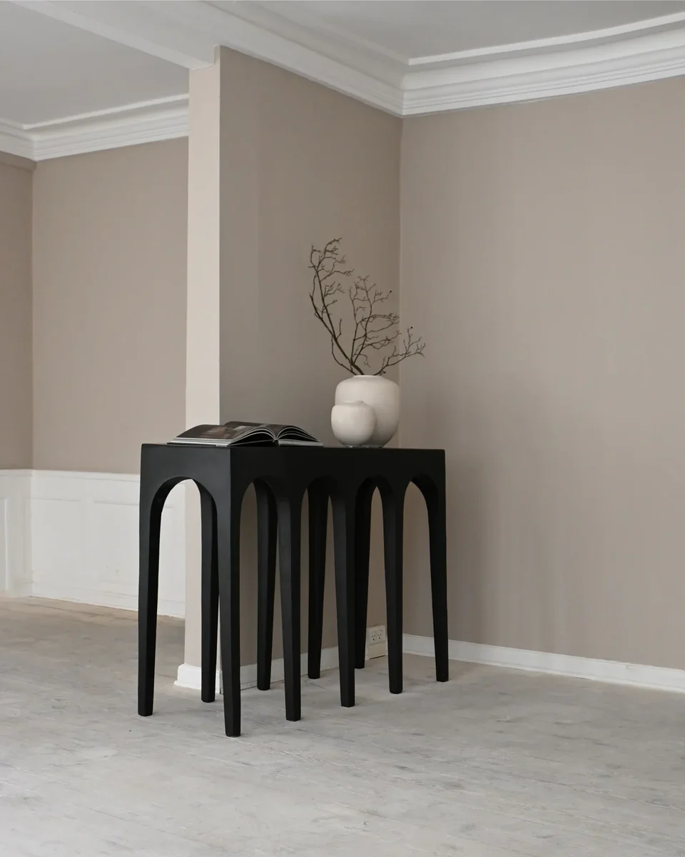 Bow拱門邊桌,大 - 咖啡色