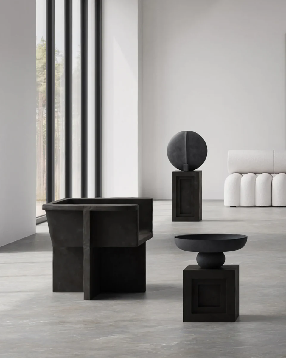 Brutus休閒椅 - 咖啡色