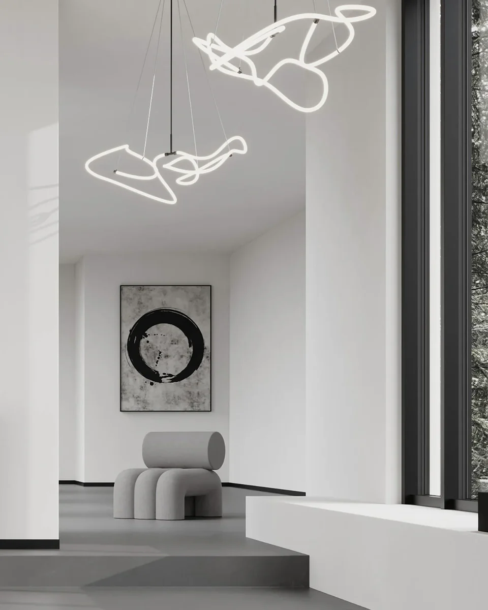 Foku 叉子椅 - 灰褐色