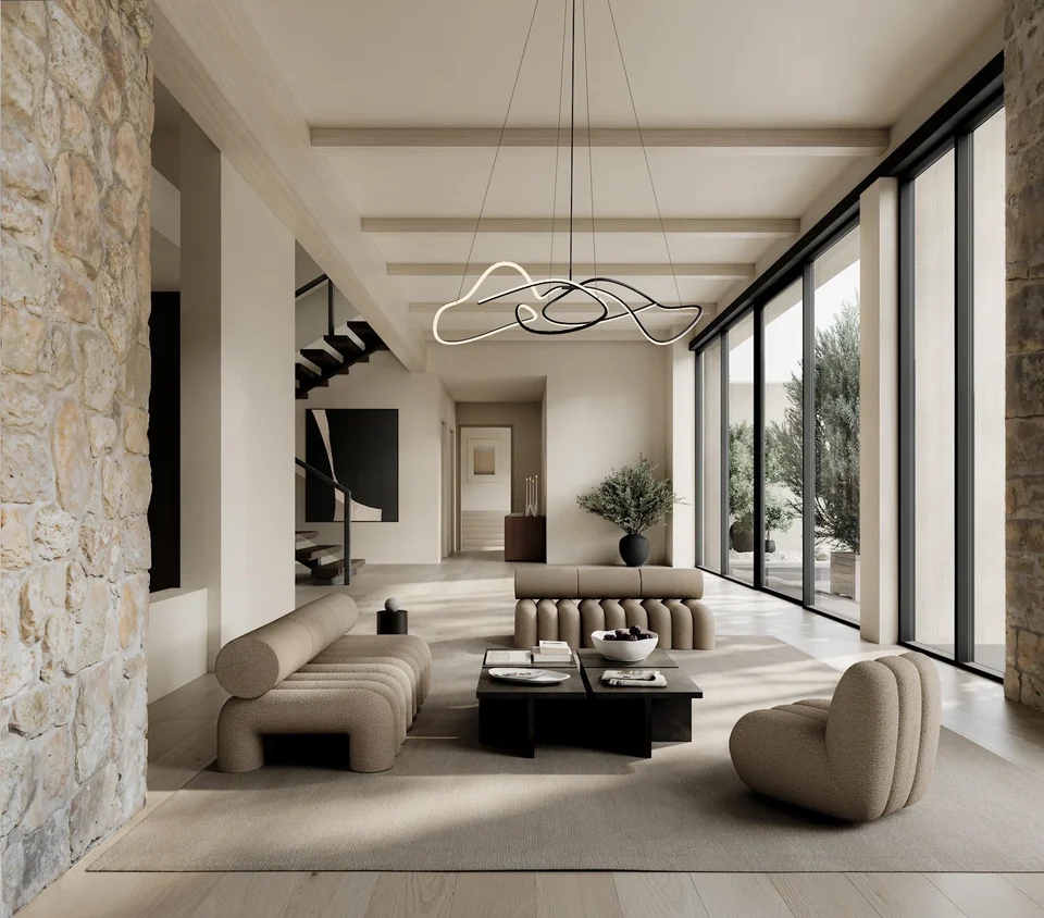 Foku 叉子椅 - 煙燻沙色