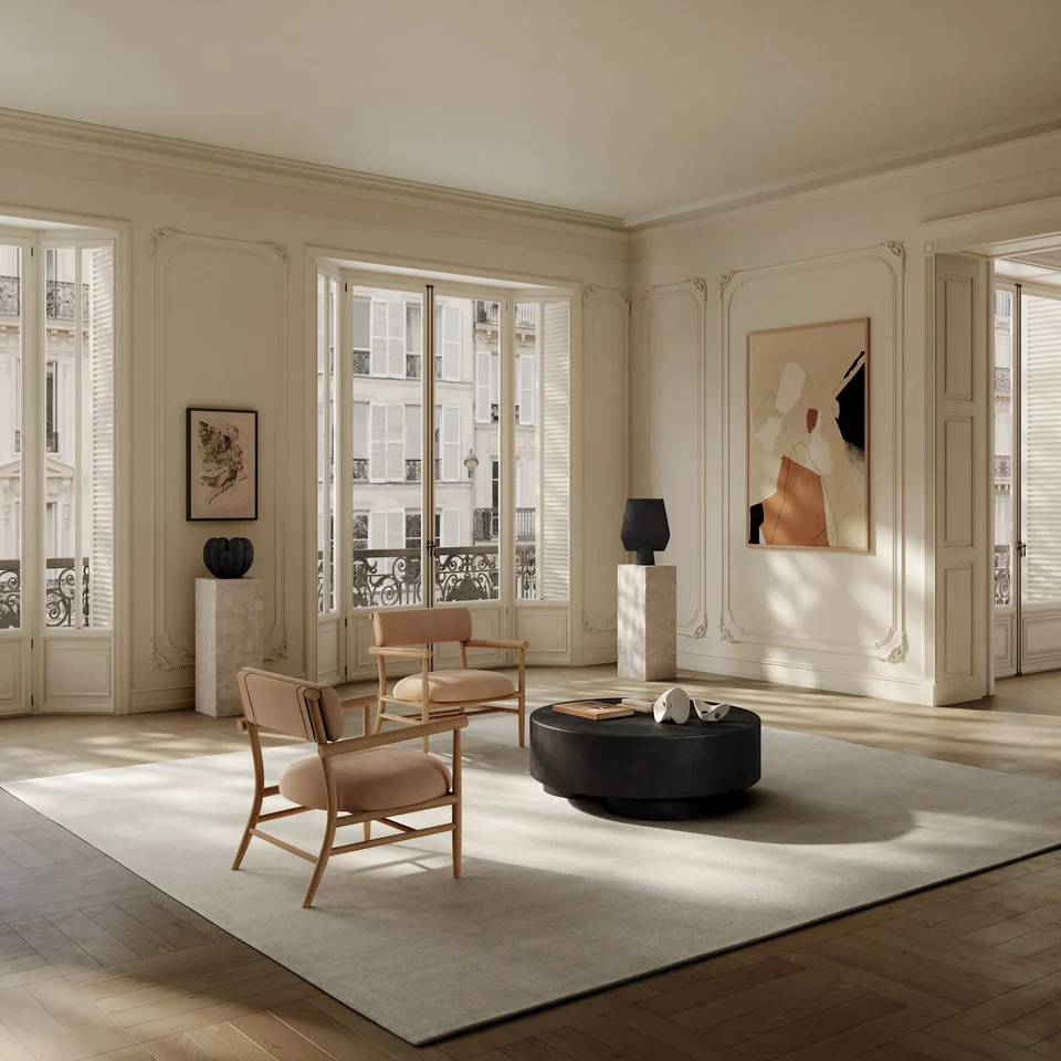 Ori 雕塑擺飾 - 樺木色