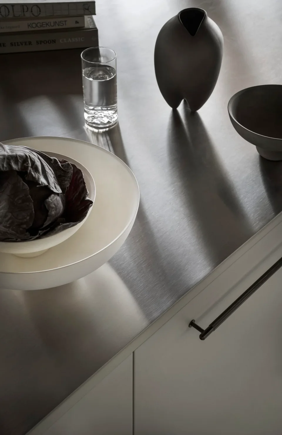 泡泡碗,中 - 骨白色