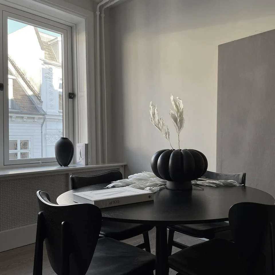 Kabin 圓形花瓶,氣球款 - 咖啡色