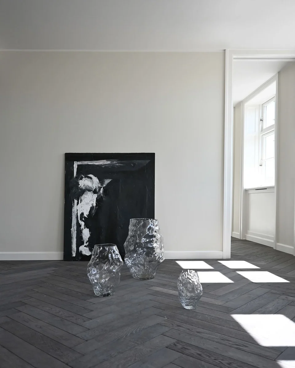 Katachi花瓶,小 - 透明