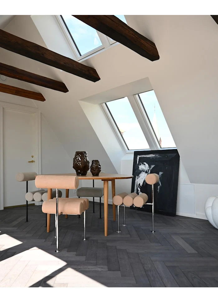 Katachi 花瓶,中 - 煙霧森林色