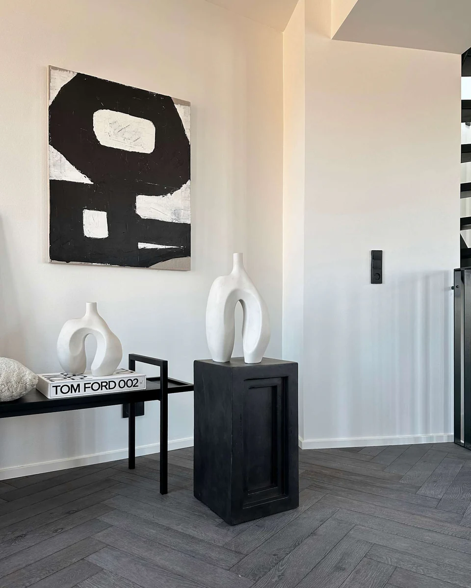 Ni 花瓶,小－白樺色