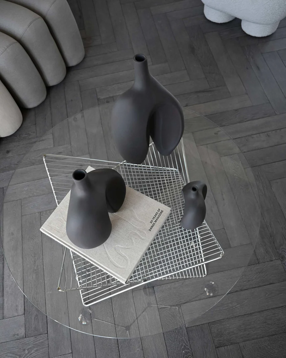 Ni 花瓶,迷你－咖啡色