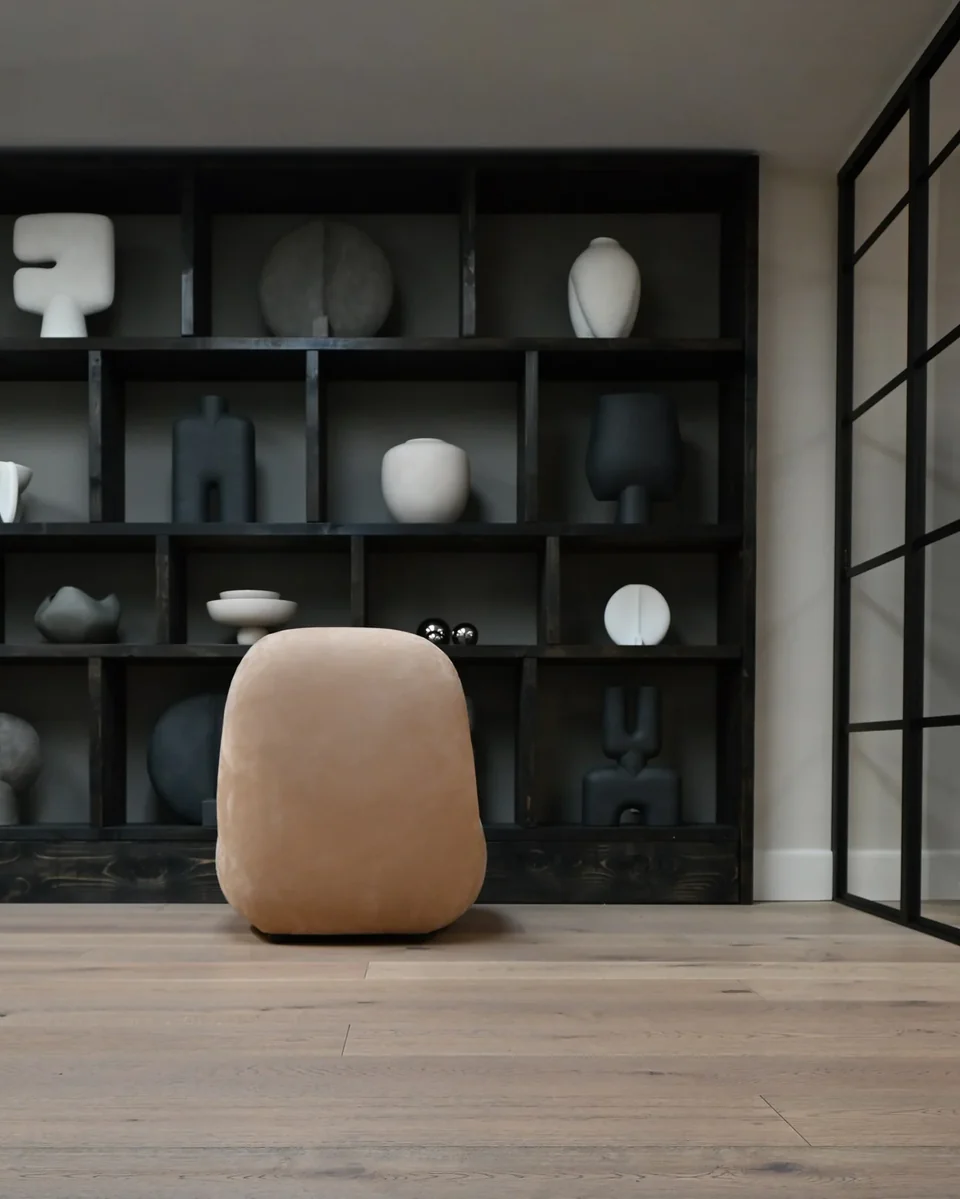 Toe椅,平面 - Nubuck