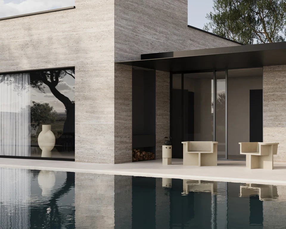 Brutus休閒椅 - 沙色