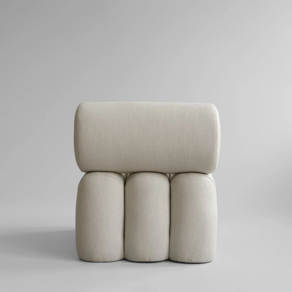 Foku 叉子椅 - 暖調灰木色