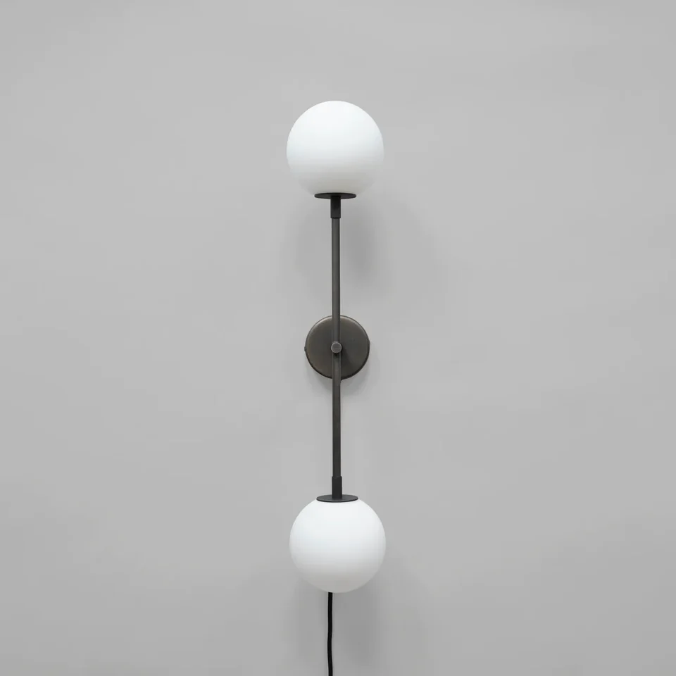 球型壁燈 - 灰色(UL)